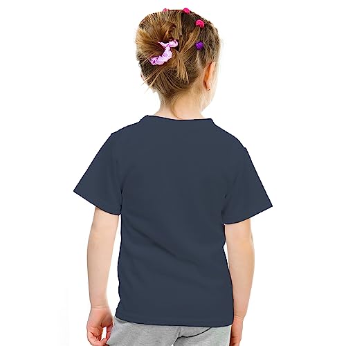 Image of KYKU Toddler Girls Short Sleeve Graphic T-Shirt Kids Cute T Shirt Gifts