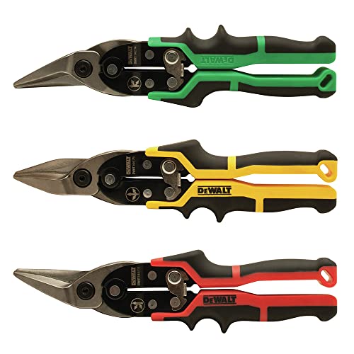 DeWalt DWHT14676 Aviation snips set, 3-piece