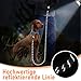 X XBEN Schleppleine für Hunde, 3M 5M 10M 15M 20M 25M 30M Lang Robuste Hundeleine mit Abschließbarer Karabiner, Laufleine Trainingsleine für Kleine Mittlere Große Hunde, Weiche Handschlaufe