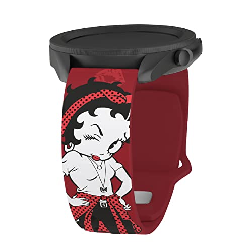 Affinity Bands Betty Boop Romantic Rebel HD Watch Band Compatible with Samsung Galaxy Watch (20mm Short Fearless)