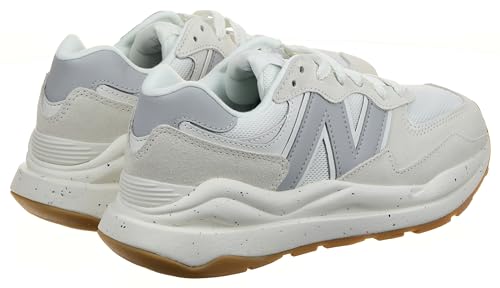 New Balance New Balance Women's 5740 Sneaker, Pure White Gum, 6