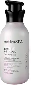 Loção Anti-Stress Jasmim Sambac Nativa Spa 400ml O Boticário