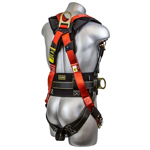 Guardian Fall Protection 11173 M-L Seraph Construction Harness with Side D-Rings
