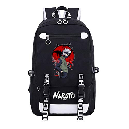 JJZZ Mochila Japonesa De Cosplay Anime  Escolar  para Computadora Portátil  como  Bandolera