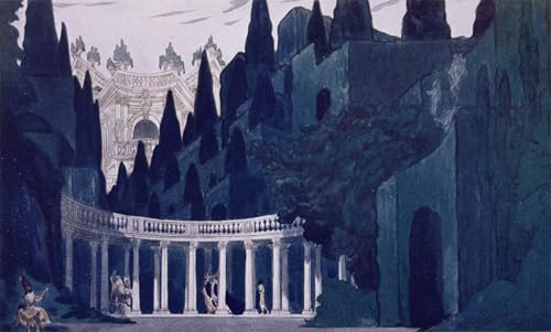 Lienzo Leon Bakst para oficina cuadro decorativo de diseño escandinavo y clásico