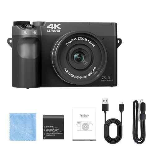 Cámara 4K UHD de modo múltiples para creadores con control de teléfono