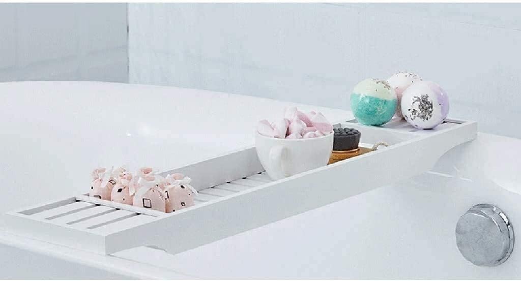 Bathtub Cover Bathtub Stand Bathtub Rack Board Multifunction Bathtub Table Bathtub Bridge Foldable Bathtub Cover Bath Tray (Color : B)