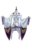Re:Zero Life in a Different World from Zero Emilia Outfit Cosplay Kostüm Weiß Frauen M