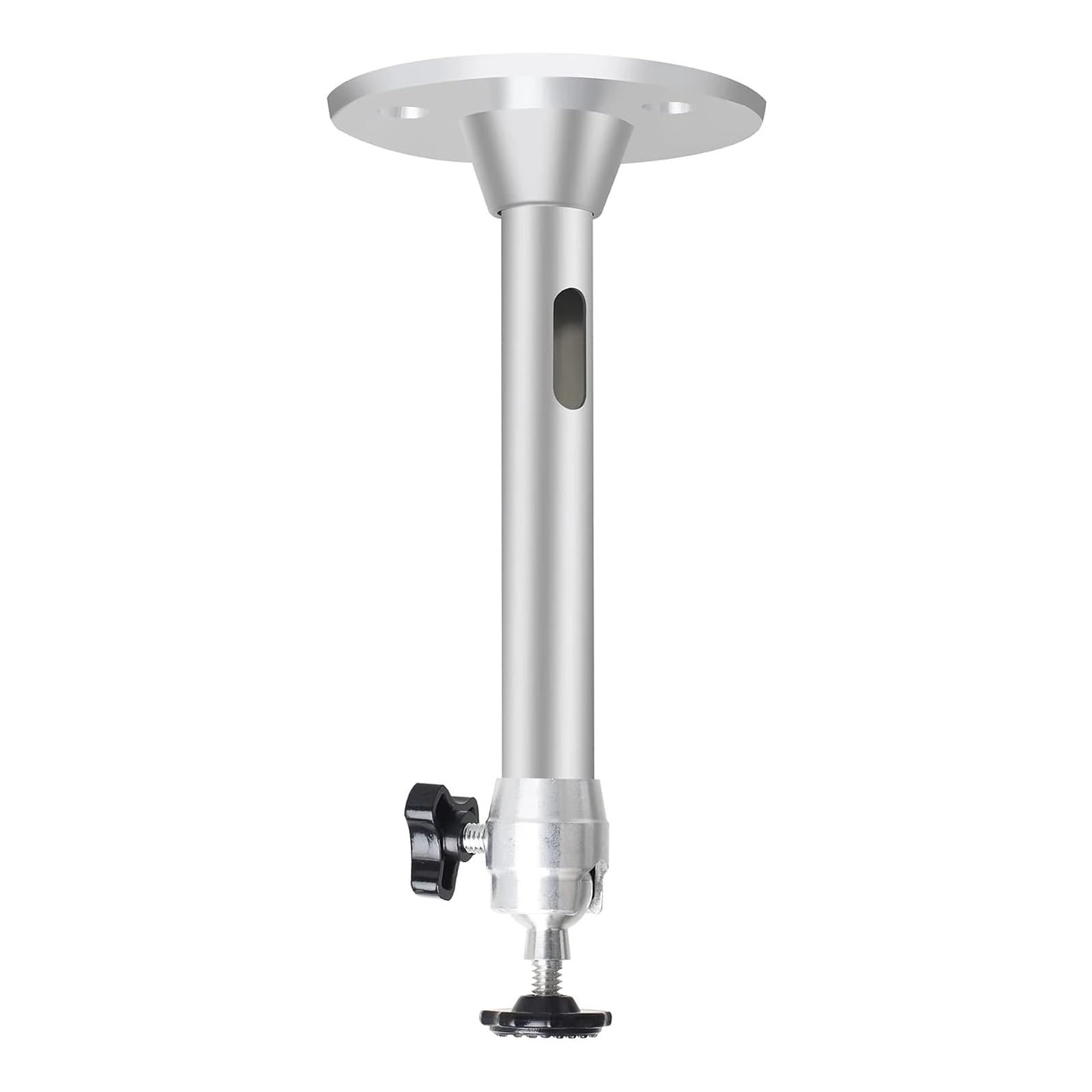 Supporto for proiettore, ruotabile a 360°, HY260 Pro HY320 | Design portatile, lega di alluminio, utilizzo a parete a soffitto, posizionamento flessibile(Silver)