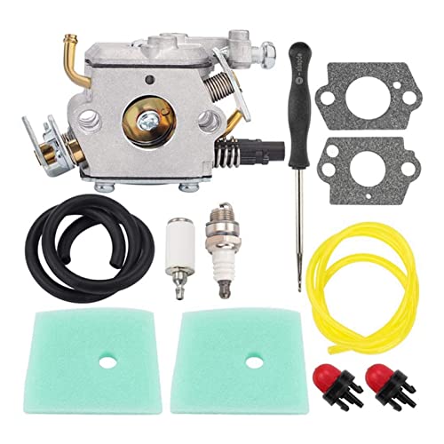 HHNN Carburador 588171156 Kit de carburador Compatible con 22 3L 322L 224L 323L 123L 326L 326 LS 12 3C 123L 123LD 223R Recortador de Cuerda (Color : Teal) Cover