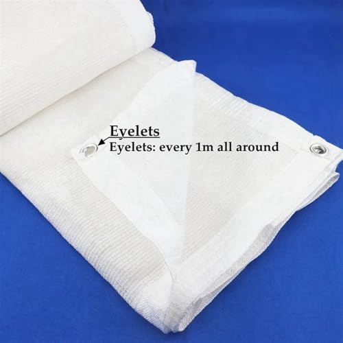 Parasol filet couverture pour banne blanc abri extérieur 3Pin