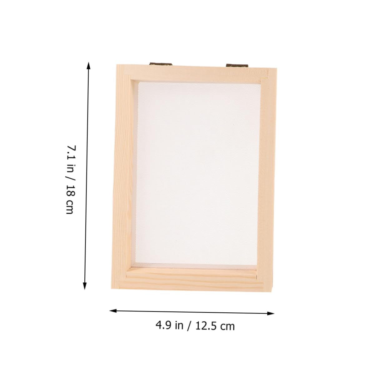 Uonlytech Educational Papermaking Kit Mould and Deckle Paper Making Tool Set DIY Crafting Frame for Boys and Girls