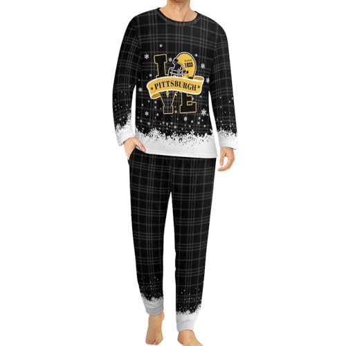 Custom Pajamas Set Long Sleeve Sleepwear Add Name Number Nightwear Pjs for Men Women Personalzied Fan Gift S-6XL2
