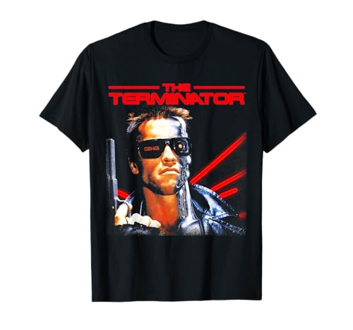 The Terminator Classic Movie Cybernetic Gamer Sci-Fi Film T-Shirt