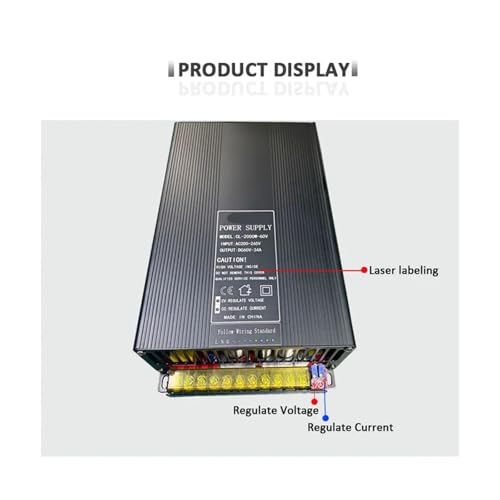 Alimentation à découpage transformateur AC 220V DC 24V 2000W pour industrie LED
