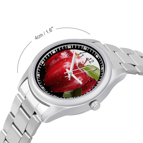 Minimalist Stainless Steel Band Watch for Man, Business Wristwatch