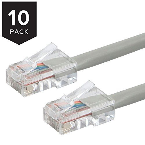 Cable de red Ethernet Buhbo 15 ft CAT 5E UTP (10 unidades) miniatura 3