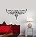 Winylowa naklejka ścienna dekoracyjna sowa Birdwing sypialnia salon wystrój domu sztuka tapeta 57 x 32 cm