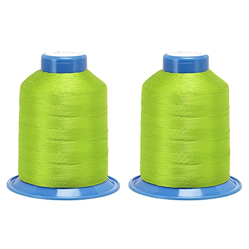 Hilos de coser poliéster extra fuerte 1312 yd 210D/0.32mm (Lima, 2 pcs) miniatura 1