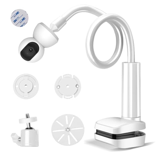 YONGDING �t���L�V�u���}�E���g �h�ƁE�Ď��J�����}�E���g TP-Link Tapo C200 C210�p Xiaomi�ɑΉ� 360�x��]�\ �u���P�b�g���Ђ˂�܂� �ǌ������s�v �ȒP�ɐݒu 50cm�N�����v���A�[���X�^���h �x�[�X �{�[���W���C