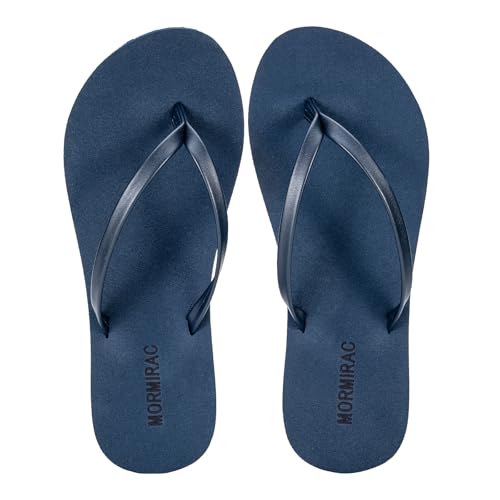 Image of Womens Slim Leather Comfortable Flip Flops Summer Beach Thong Sandals Arch Support Non Slip