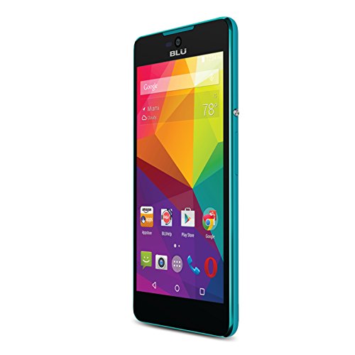 BLU Studio C 5+5 Smartphone with Lollipop OS- US GSM Unlocked - Blue