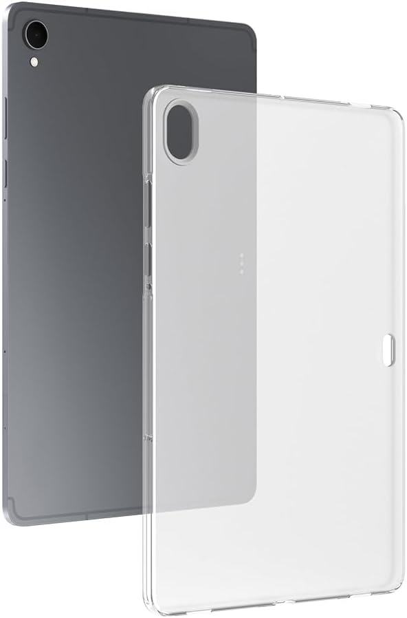 Samsung Galaxy Tab S11 ile uyumlu Kılıf Tablet Hibrit Silikon Case Kapak Şeffaf