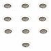 Wonderlamp Basic W-E000114 Pack de Focos Empotrables Redondos Fijos con Portalámparas GU10,...