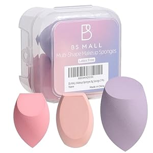 BS-MALL Makeup Sponges Big Sponge 3 Pcs Blending Sponges for Ultimate Makeup Experience for Concealer Eyemakeup Foundation Nose Makeup Eyeshadow Blending