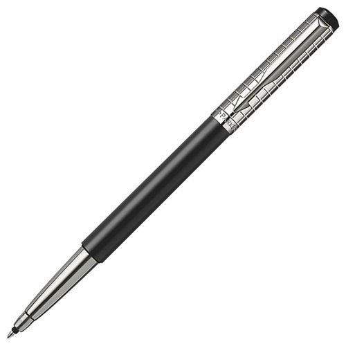 Vector Black SS Chiselled Rollerball Pen - 1774550