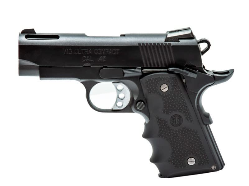 Pistola de Airsoft de Gas blowback V10 Ultra Compact en Color Negro de la Marca y Fabricante japonés Marui. Potencia < 1 J