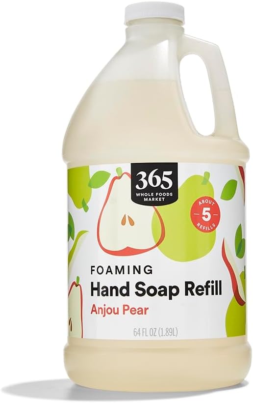 365 by Whole Foods Market, Hand Soap Foaming Anjou Pear Refill, 64 Fl Oz