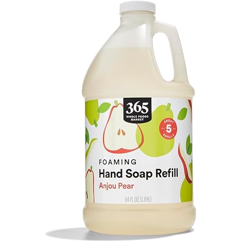 365 by Whole Foods Market, Hand Soap Foaming Anjou Pear Refill, 64 Fl Oz