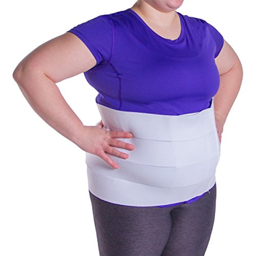 Braceability Ultra Plus Size Abdominal Tummy Wrap Compression Stomach Girdle To Slim Flatten Belly Xl Fits 62 84 Buy Online In Bulgaria At Bulgaria Desertcart Com Productid 24651943