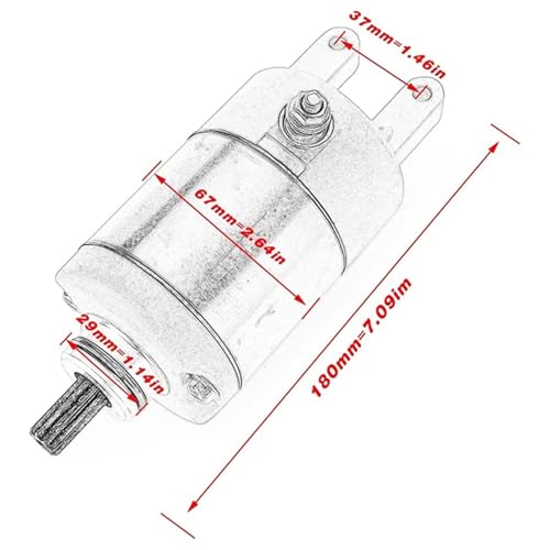 Motor de arranque para Linhai Bighorn que soluciona fallos de encendido 3