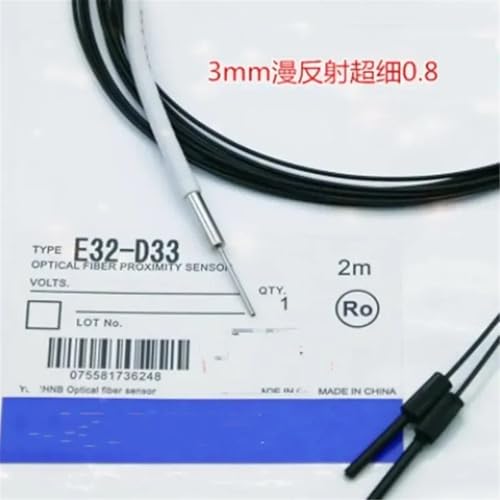 Sensor de fibra óptica E32-D33 de 15 mm modelo PRED33 2
