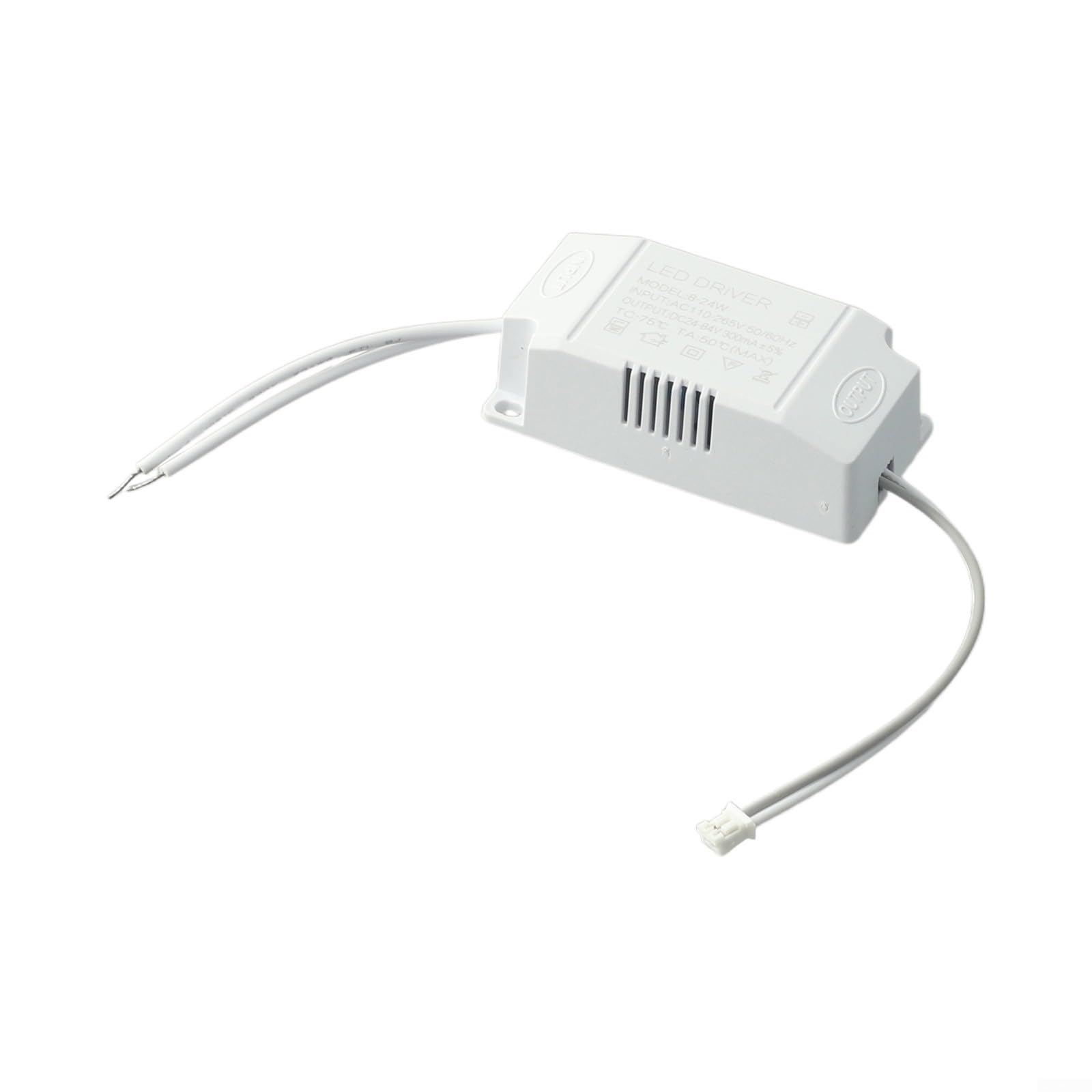 ReachMall Efficient LED Driver Transformer for DC Lighting Converts AC 240V Input to Constant Current Output at 12V, 24V, or 36V (8-24w)