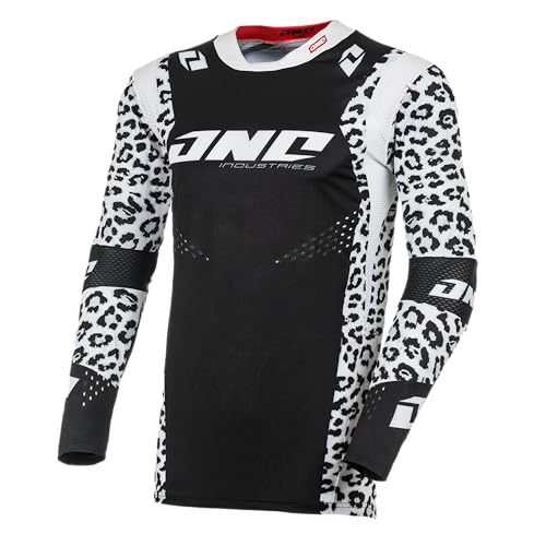 One Industries Mens X-197 MX Jersey Snow Leopard Medium