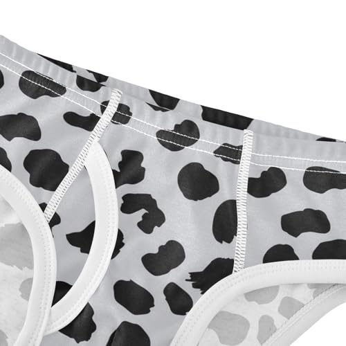 Leopard Print Black Gray Toddler Boy's Underwear 2T 202c11434