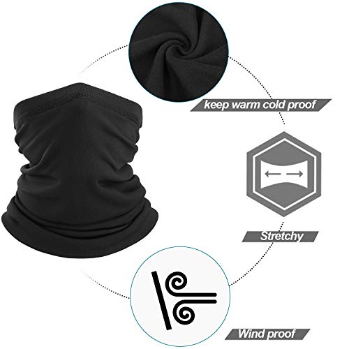UPF 50, Lightweight Cool Neck Gaiter Face Mask Protection Dust, Sun