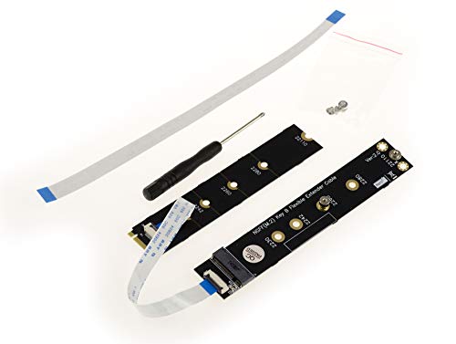 Riser Extender M.2 NGFF B Key pour réparer un port M2 bloqué et déporter un SSD SATA