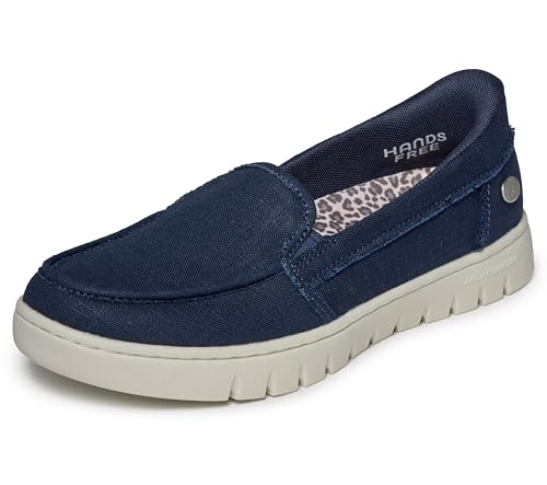 Skechers Bobs Women's Arch Comfort Sunfest Slip-ins, NVY, 6.5 by Skechers - Used condition - US$51.35