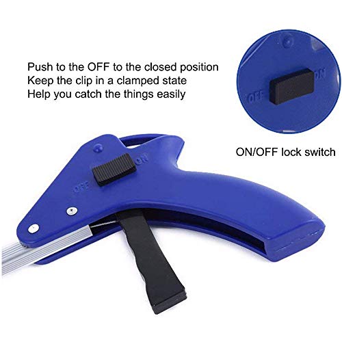 VIP Home Essentials Foldable Gripper E-Z Reacher Grabber Tool For Rheumatoid Arthritis Pain Relief Pick-Up Gripper Best Reachers Grabbers Mobility Aids For Disabled and Elderly