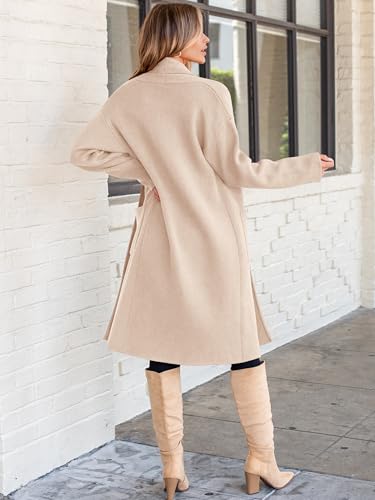 Image of ANRABESS Women's Cardigan Long Sweater Oversized Open Front Knit Coatigan Duster Coat 2026 Trendy Fall Outfits Outerwear