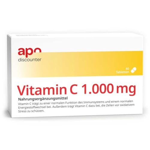 apodiscounter Vitamin C Tabletten 1000 mg (1x 60 stk)