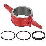 maXpeedingrods 7040 Piston Ring Compressor Tool including Adapter and Anti-Polishing Ring for Cummins ISX/QSX 15 for Caterpillar 3400 C-15 5.4