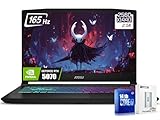 msi Katana 15 Gaming Laptop, 15.6' FHD IPS Display, AMD Ryzen 9 8945HS(i9-13900H, 5.2 GHz),RTX 4070, AI&VR Ready, Copilot+ PC, Backlit Keyboard, Win11 Home, Black (Win 11 Home, 16GB DDR5 | 1TB SSD)