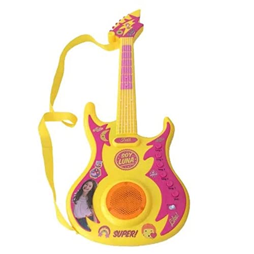 Guitarra Brinquedo Infantil Com Luz e Som Vingadores Marvel