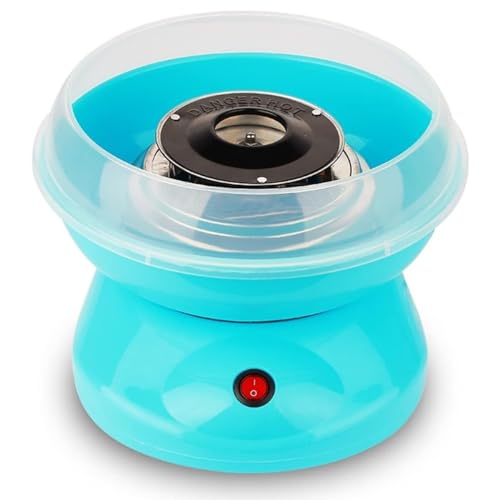 Listado de Maquina para Hacer Algodon de Azucar Walmart los más solicitados. 45 Máquina de Algodón de Azúcar | Algodonera | Portátil con placa grande a prueba de salpicaduras | Regalo de niños y para fiesta de cumpleaños (Color Azul)