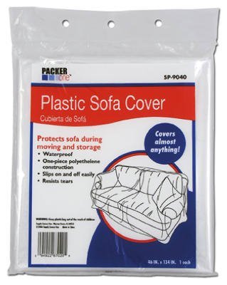 46" X 134" Packer One Cover Keeps Sofa Or Other Large Items Clean, 46" by 134"
